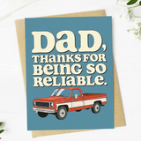 Big Moods® Card - Thanks for Being So Reliable - Father's Day