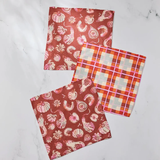 Geometry House® Kitchen Dishcloth Set - Autumn Love