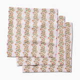 Geometry House® Kitchen Dishcloth Set - Floral Fall Stripe