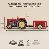 Le Toy Van, Inc®  Farmyard Tractor & Trailer