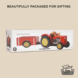 Le Toy Van, Inc®  Farmyard Tractor & Trailer