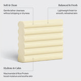 Kitsch® Rice Water Protein Face & Body Wash Bar