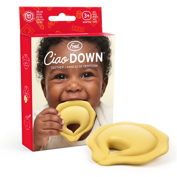 Fred & Friends® Ciao Down Tortellini Teether