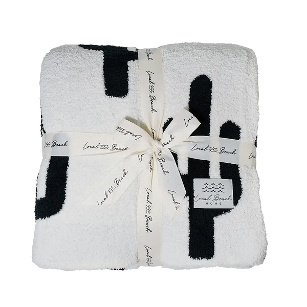 Local Beach® Cactus Luxe Home Cozy Blanket
