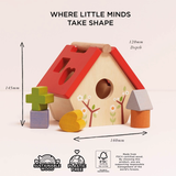 Le Toy Van, Inc®  Wooden Bird House Shape Sorter