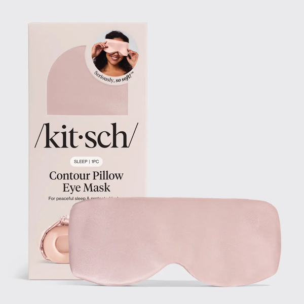 Kitsch® Blush Contour Pillow Eye Mask in Blush