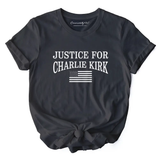 Ornamentally You® Justice for Charlie Kirk Tee