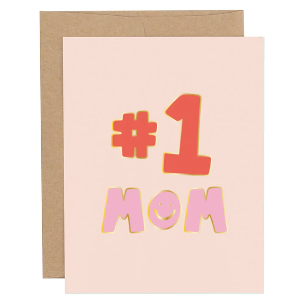 Callie Danielle® Greeting Card - #1 Mom
