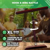 Swooc Games® Battle Hooks - Hook & Ring Game