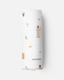 Be a Heart® Jesus Muslin Swaddle Baby Blanket