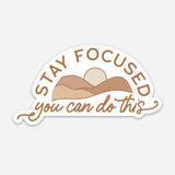 Anastasia Co® Sticker - Stay Focused