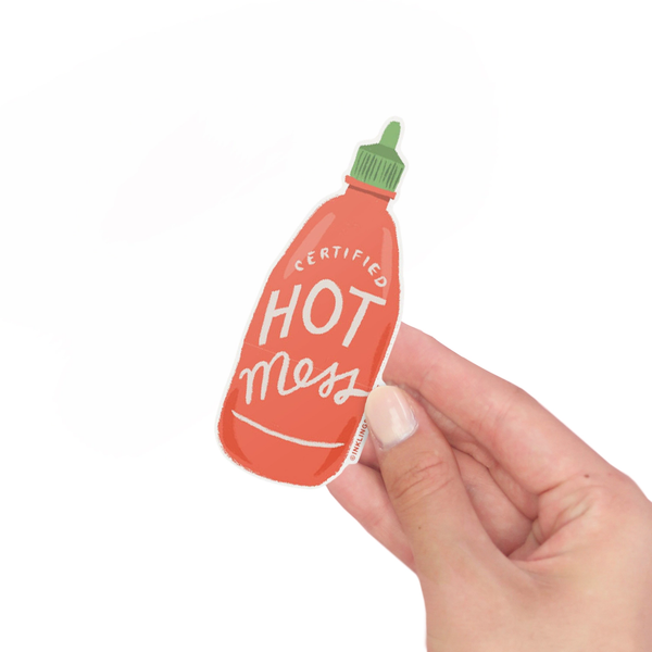Inklings Paperie® Vinyl Sticker - Hot Mess