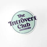 Inklings Paperie® Vinyl Sticker - Introvert Club