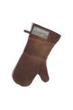 Fox Run™ Outset Brown Leather Grill Mitt