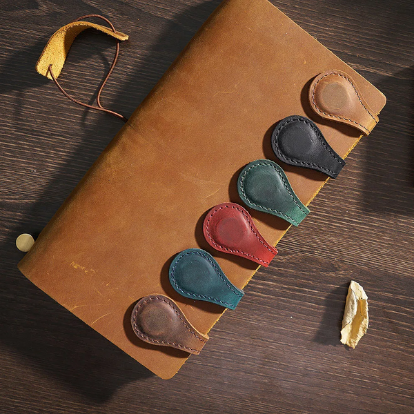 American Leather Goods® Leather Magnetic Bookmark