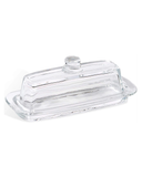 Bezrat Kitchenware® Lead-Free Crystal French Butter Dish