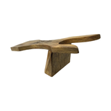Wilco Home® Branding Iron Carved Mango Wood Boot Jack