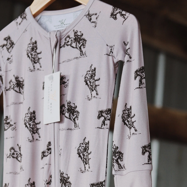 Raised West® Born to Buck Sleepwear - Sizes NB-3T