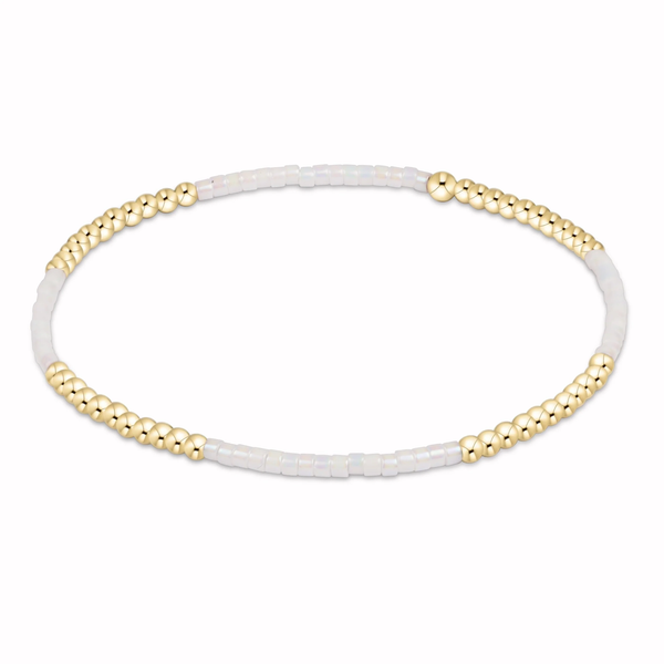 enewton® Classic Hope Blissful Bracelet - Silky White