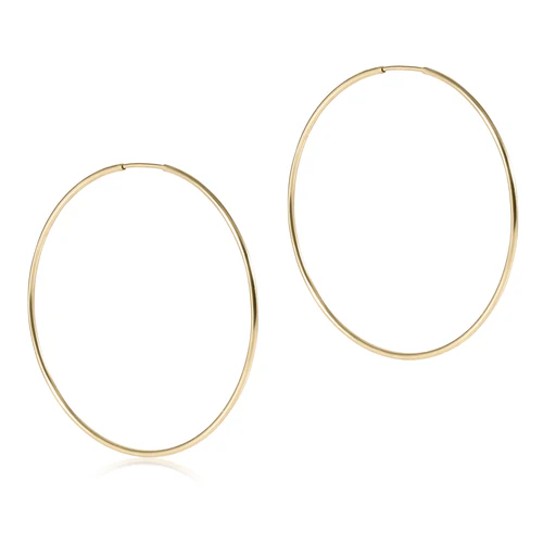 enewton® Endless Gold 1.75 Hoop Earrings