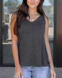 Grace & Lace® Perfect Pocket V-Neck Tank