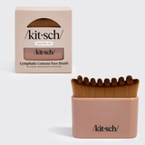 Kitsch® Lymphatic Contour Face Brush - Terracotta