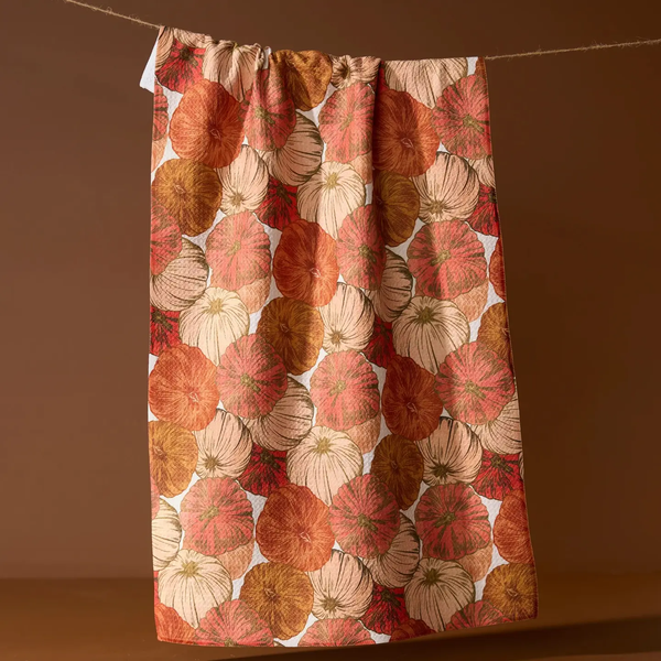 Geometry House® Kitchen Dish Tea Towel - Tendril