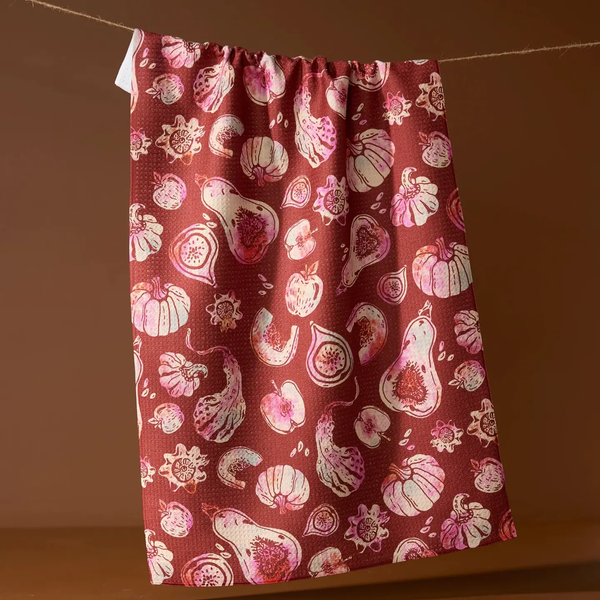 Geometry House® Kitchen Dish Tea Towel - Cosecha