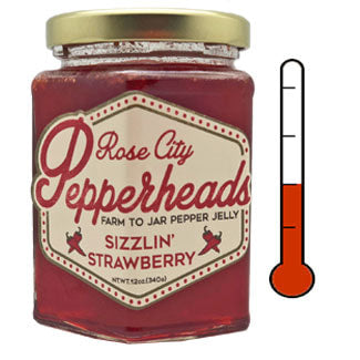 Rose City Pepperheads® Sizzling' Strawberry Pepper Jelly