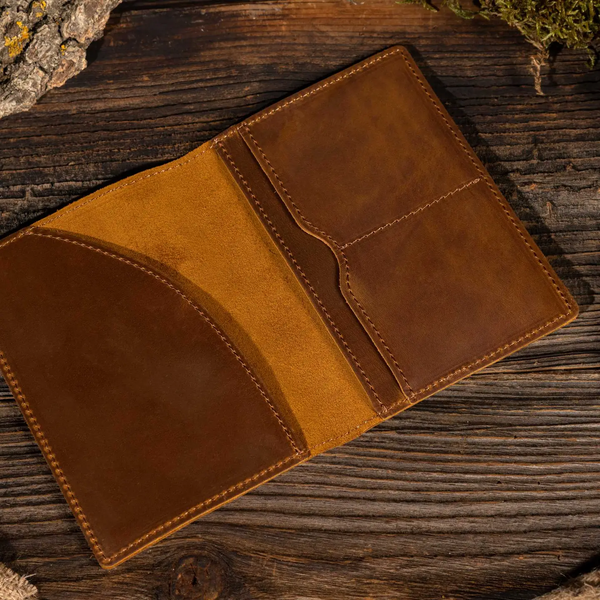 American Leather Goods® Genuine Leather Passport Cover