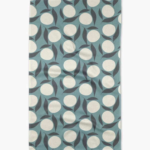 Geometry House® Kitchen Dish Tea Towel - Bouncing Blooms