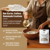 My Rustic Roots® Freeze Dried Sourdough Starter