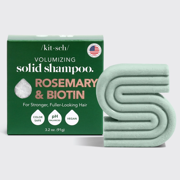 Kitsch® Rosemary & Biotin Volumizing Solid Shampoo Bar