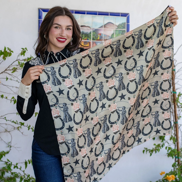 Rodeo Quincy® Wild Rag - Johnny's Rosie