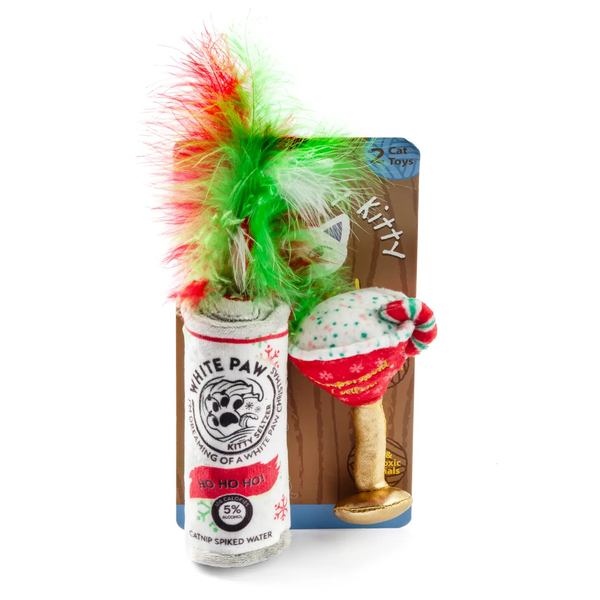 Haute Diggity Dog® White Paw & Cattini Catnip Toys