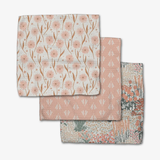 Geometry House® Kitchen Dishcloth Set - Garden Bloom