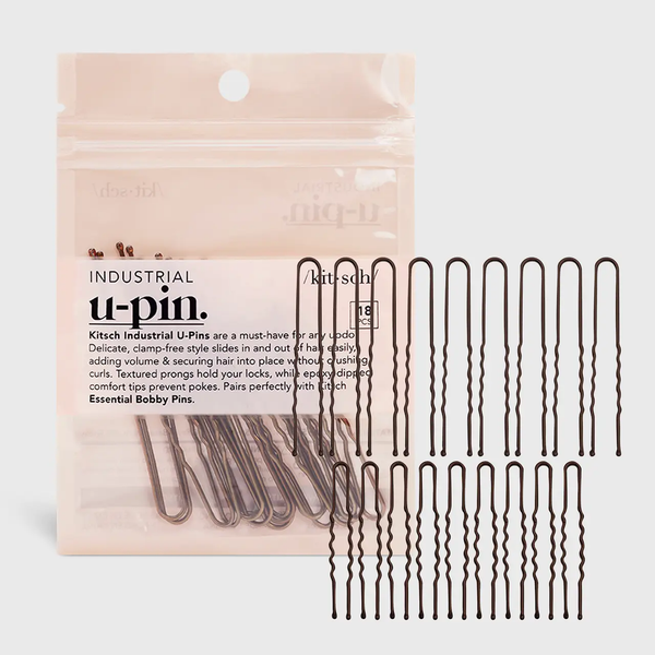 Kitsch® Kitschpro U Pins - Brown