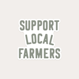 Anastasia Co® Sticker - Support Local Farmers