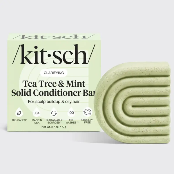 Kitsch® Tea Tree & Mint Solid Conditioner Bar