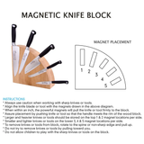 Messermeister® Acacia Wood Magnet Block