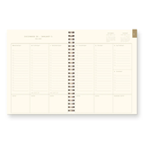 Ruff House Print Shop® 2026 Gold Plated Dated Planner : Calendar Year