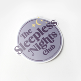Inklings Paperie® Vinyl Sticker - Sleepless Nights Club