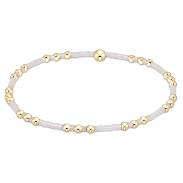 enewton® Classic Hope Joy Bracelet - Silky White