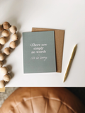 Anastasia Co® Card - I'm So Sorry