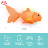 Fred & Friends® Koi Toy - Light Up Goldfish Bath Toy
