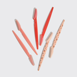 Kitsch® Recycled Dermaplaners 6 piece Set - Assorted Cherry Blossom