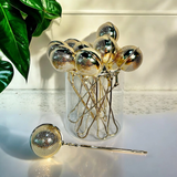 Switch® Stainless Steel Tea Strainer Steeper | Gold Finish