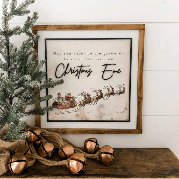 WillowBee Signs & Design® Search Skies on Christmas Eve