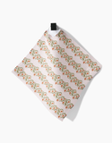 Geometry House® Kitchen Dishcloth Set - Floral Fall Stripe