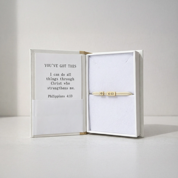 Lenny & Eva® Sentiment Bracelet - Philippinas 4:13 You've Got This